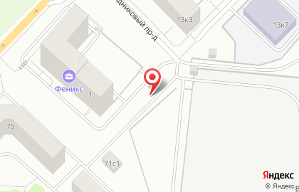 Автостоянка на Пушкинском шоссе, 7а на карте
