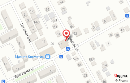 Супермаркет Пятерочка в Карасунском районе на карте