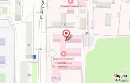 Психиатрическая клиника доктора Гладышева (Королёв) на карте