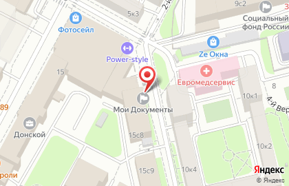 Копировальный автомат Копировальный автомат на Ленинском проспекте на карте