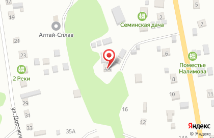 Семинская дача на карте