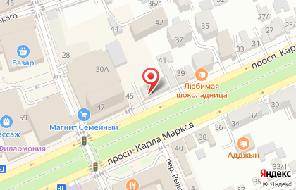Алкомаркет Тамада в Ставрополе на карте
