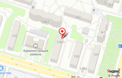Мини-маркет Луна на улице Горького на карте