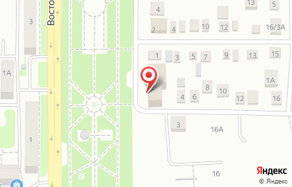 Свадебный центр-ателье Орхидея на Восточной улице на карте