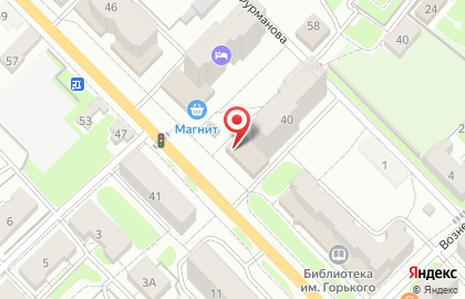 Магазин тканей Мадам на улице Грибоедова на карте