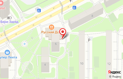 Теледок на улице Дружбы на карте