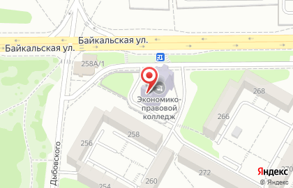 Парикмахерская Классик на Байкальской улице на карте