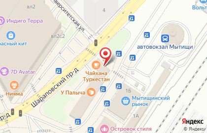 Жар на карте