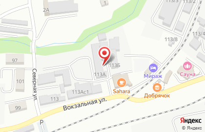 ООО Югус на Вокзальной улице на карте