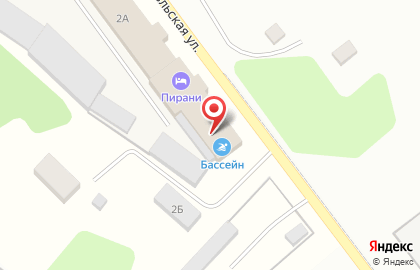 Гостиница Пирани на карте