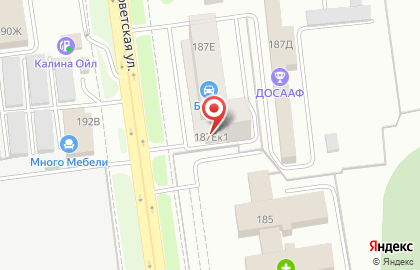 Магазин напольных покрытий на Советской улице на карте