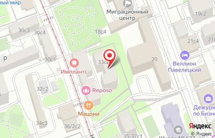 Торгово-монтажная компания Шумовнет на Новокузнецкой на карте