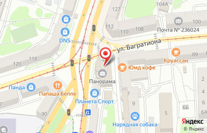 Интернет-магазин Техновидео в Калининграде на карте
