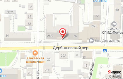 Салон-ателье Декос в Томске на карте