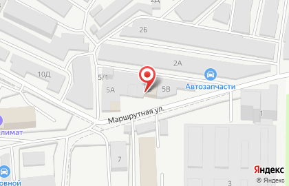 Автосервис Лидер в Свердловском районе на карте