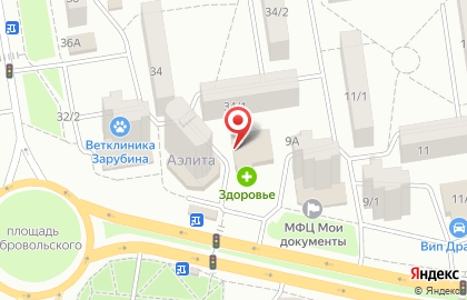 Языковой центр YES на проспекте Королёва на карте