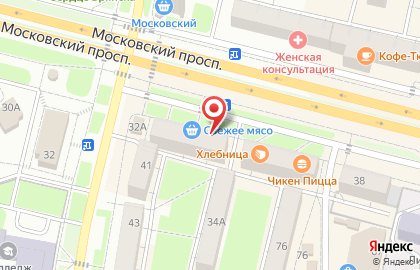 Салон-парикмахерская Апрель на Московском проспекте на карте