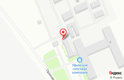 Уфимская гипсовая компания на карте
