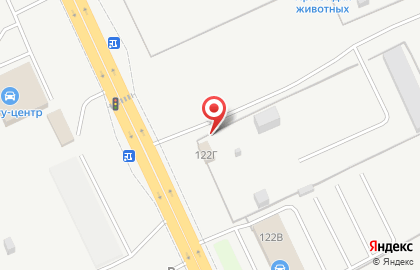 Шиномонтажная мастерская на улице Бурова-Петрова на карте