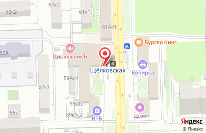 Магазин разливных напитков на 9-й Парковой улице на карте
