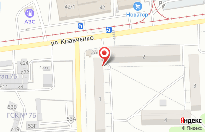 Фотостудия На 7Б в Красноярске на карте