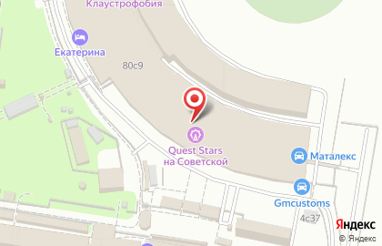 Автошкола Бамблби на Советской улице на карте