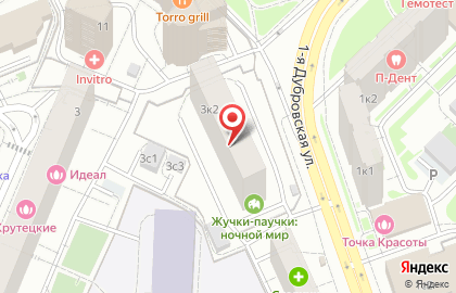 Посольство Республики Эквадор в г. Москве на Крутицком Валу на карте