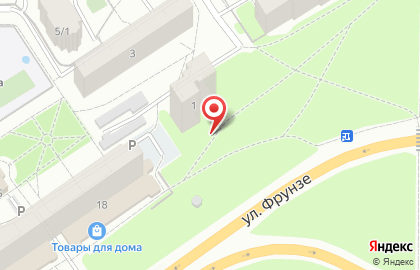 Звезда на улице Добровольского на карте