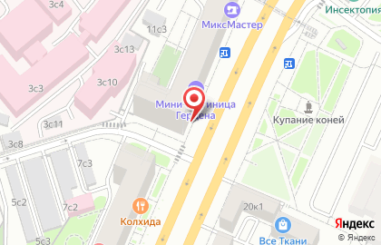 Кухонная студия Мария на метро Беговая на карте