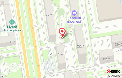 Фа на Красном проспекте на карте