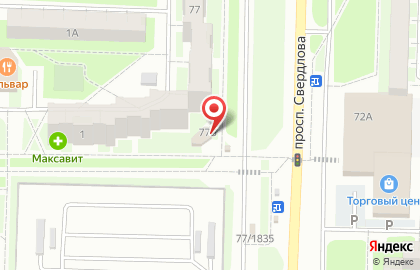 Сервисный центр ТехАс на бульваре Космонавтов на карте