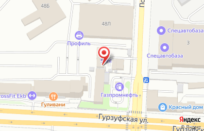 Семейный квартал в Верх-Исетском районе на карте