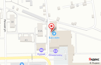Спортивно-оздоровительный комплекс Олимпиец в Салавате на карте