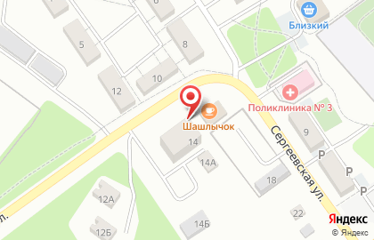 Продуктовый магазин в Краснофлотском районе на карте