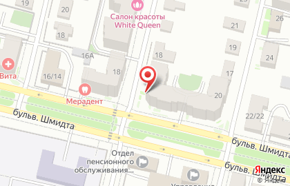 Кафе Огни в Твери на карте
