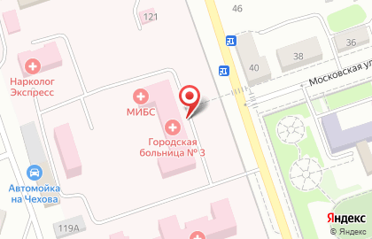 Городская больница Межрайонный перинатальный центр №3 на карте