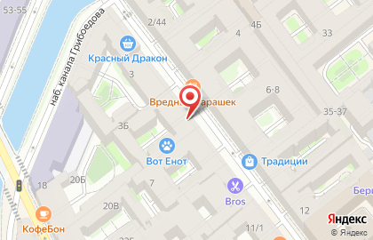 Магазин термобелья Lopoma в Адмиралтейском районе на карте