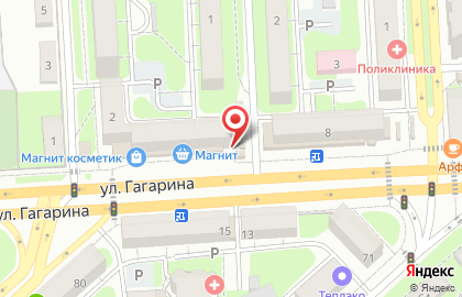 Киоск по продаже колбасных изделий в Правобережном округе на карте