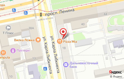 Burger Кing на улице Карла Либкнехта на карте
