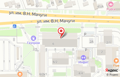 Сибирия в Карасунском округе на карте