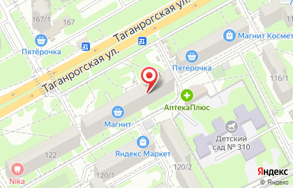 Ателье Ирина на Таганрогской улице на карте