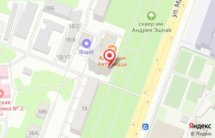 Студия танцев Кружева на карте