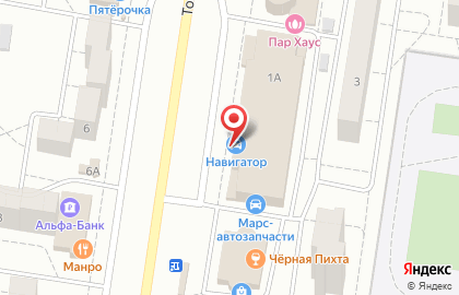 Ветеринарная клиника Забота в Автозаводском районе на карте