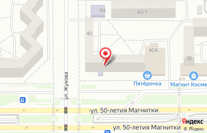 Магазин Социальный в Орджоникидзевском районе на карте