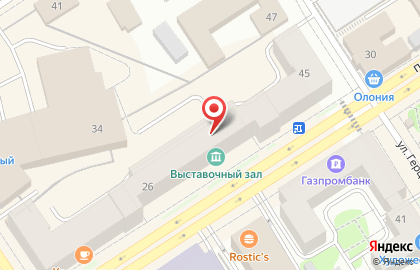 Квартирное бюро ОнегоГрад на проспекте Ленина на карте