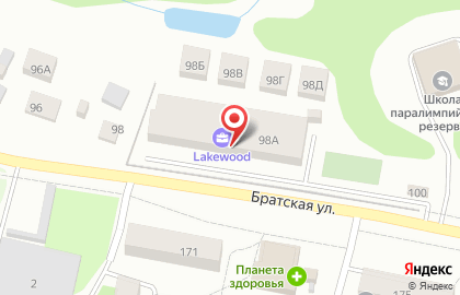 Комплекс домов и апартаментов Lakewood на карте