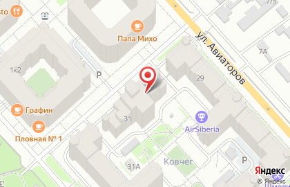 Енисейский объединенный банк в Красноярске на карте