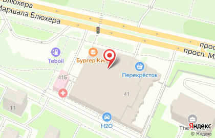 Сеть магазинов автостекол, ИП Перехрамов Ю.И. на проспекте Маршала Блюхера на карте