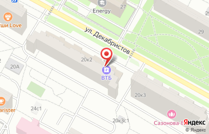 Банк Открытие в Москве на карте