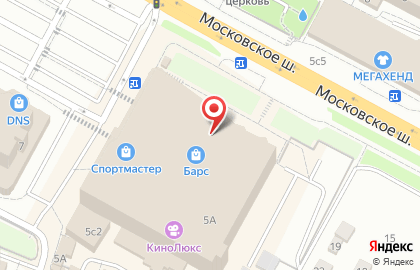 Банкомат Уралсиб на Московском шоссе, 5а на карте
